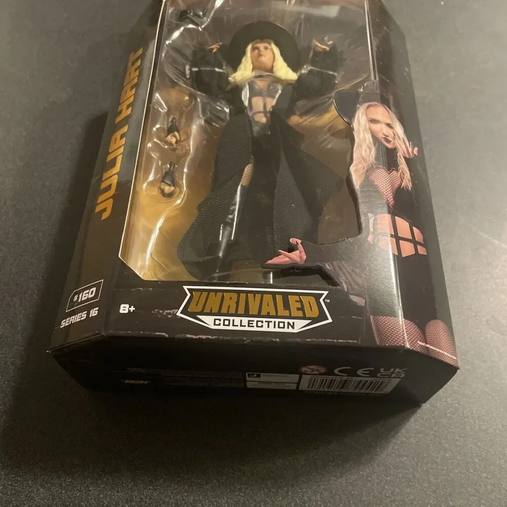 Jazwares AEW Unrivaled Collection Series 16 JULIA HART #160 Wrestling Figure NEW